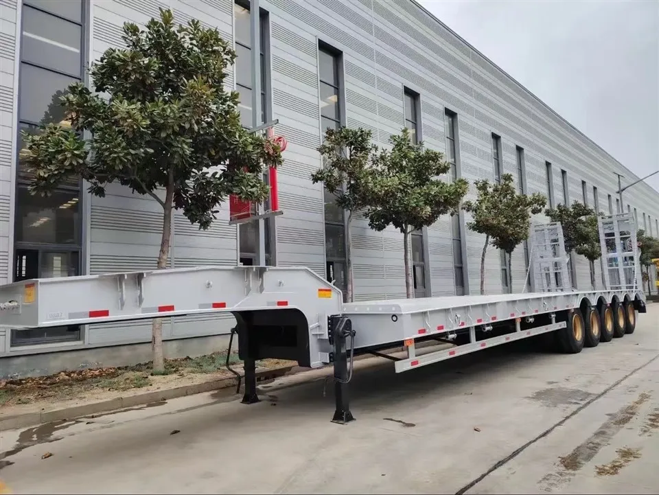 40 Feet Low Bed Trailer factory