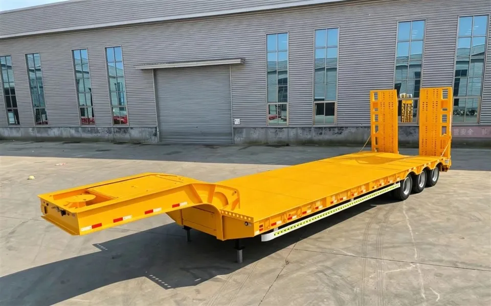 40 ft Semi Low Bed Trailer suppliers