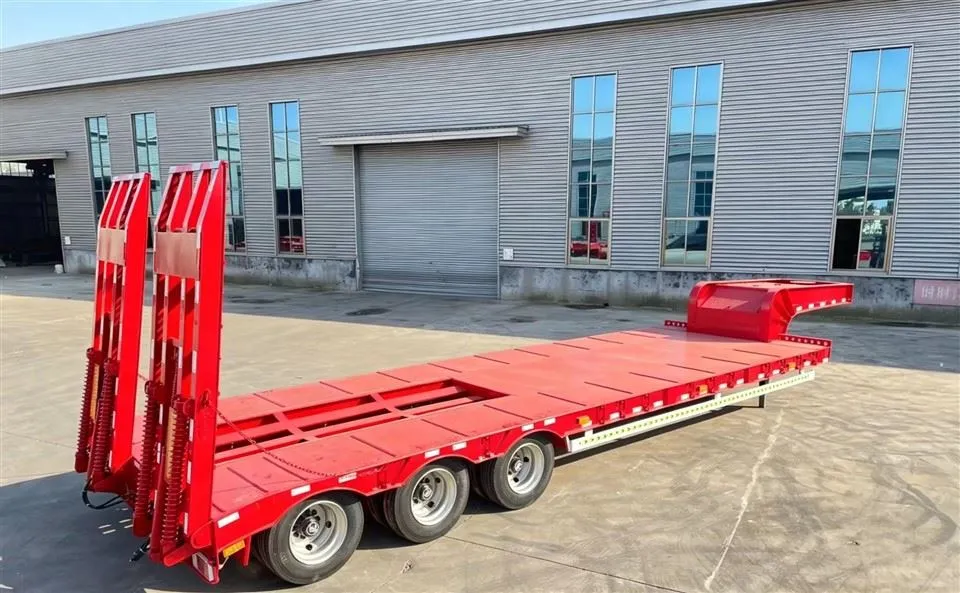 40 ft Semi Low Bed Trailer